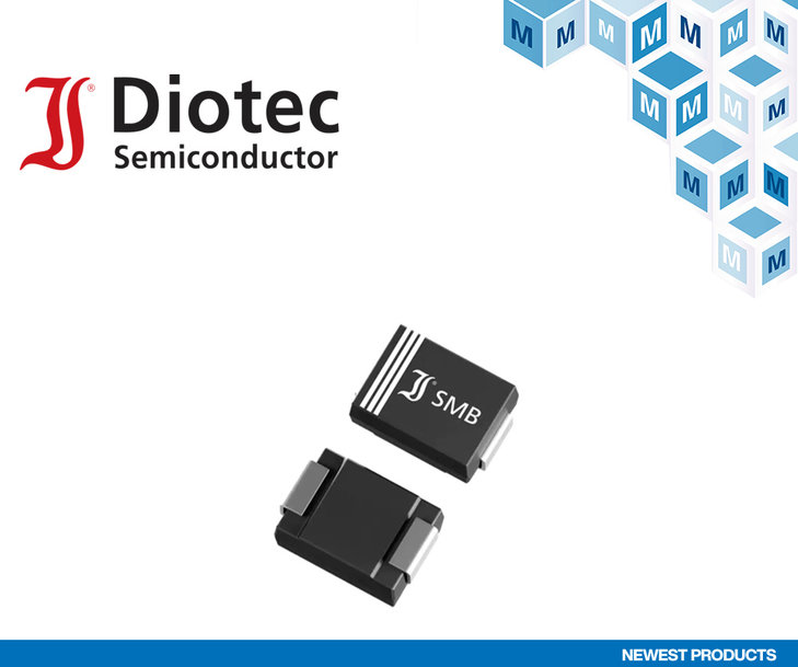 Mouser Electronics et Diotec Semiconductor annoncent la signature d’un accord de distribution mondial